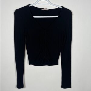 Streetwear Society Black Long Sleeve Top